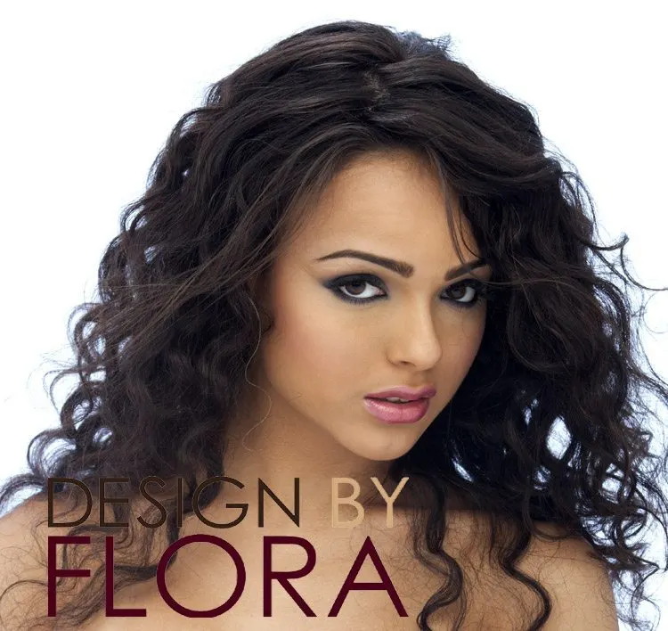Modern European human hair style by Design by Flora