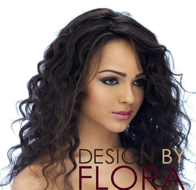 Modern European human hair style by Design by Flora