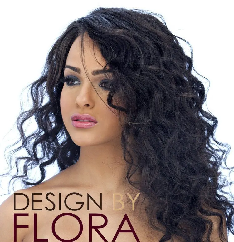 Modern European human hair style by Design by Flora