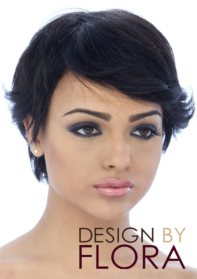 Modern European human hair style by Design by Flora