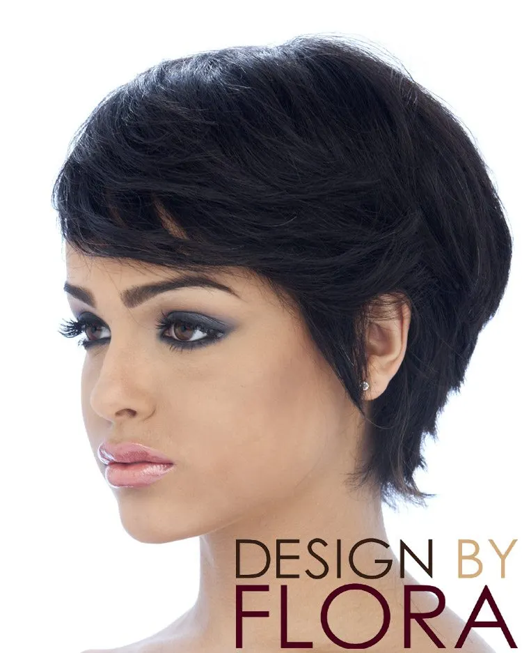 Modern European human hair style by Design by Flora