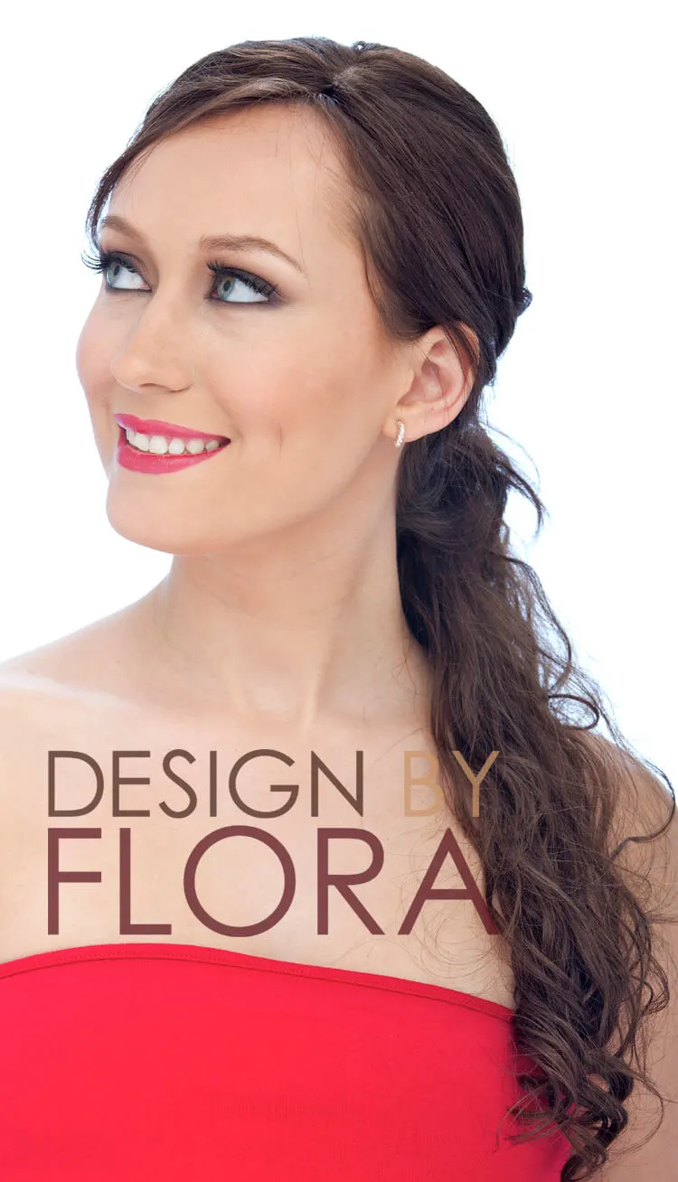 Modern European human hair style by Design by Flora